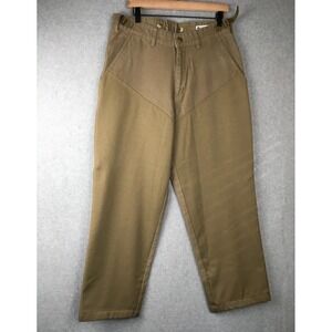 Columbia Sportswear Mens Hiking Pants Tan Cotton Size 34x32 Adjustable Waist